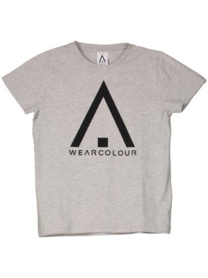 Wearcolour Patch T-Paita, Grey Melange 160