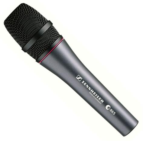 Sennheiser E 865, mikrofoni