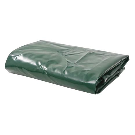 vidaXL Pressu 650 g/mÂ² 3x6 m vihreä