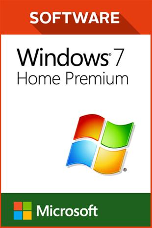 Microsoft Windows 7 Home Premium, englanninkielinen