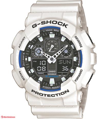 Casio G-Shock GA-100B-7AER miesten rannekello
