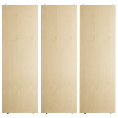 String String hyllytaso 3 kpl 78x30, valkoinen – kuva 1/8