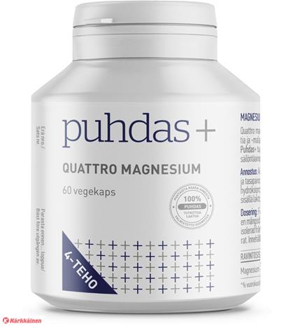 Puhdas+ Quattro magnesium kapseli