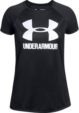 Under Armour Big Logo Tee Solid SS Treenipaita, Black XS