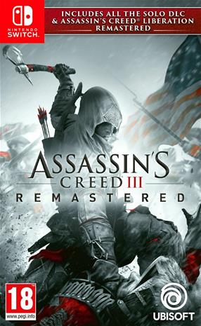 Assassin's Creed 3 (III) Remastered, Nintendo Switch -peli