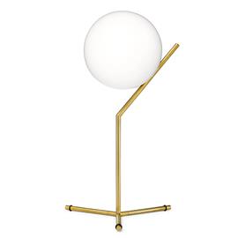 Flos IC Lights T1 Pöytävalaisin Korkea, Messinki