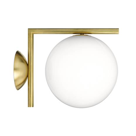 Flos IC Lights C/W1 Katto/Seinävalaisin, Messinki – kuva 1/6