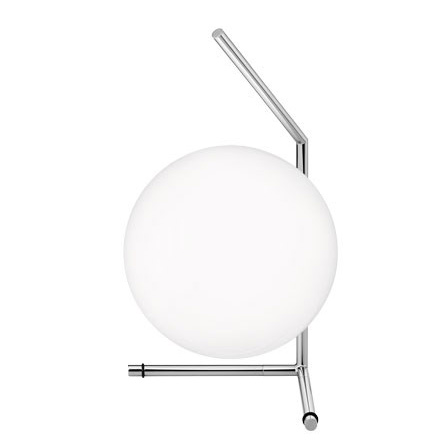 Flos IC Lights T1 Pöytävalaisin Matala, Kromi
