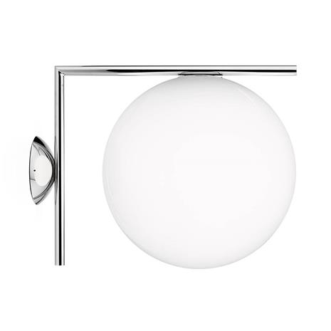 Flos IC Lights C/W2 Katto/Seinävalaisin, Kromi