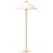Gubi 9602 Lattiavalaisin, Messinki/ Canvas – kuva 1