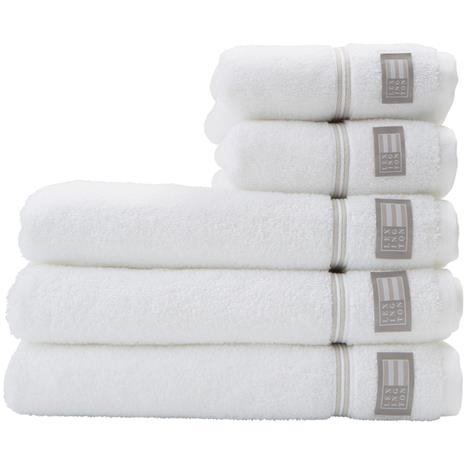 Lexington Hotel Towel 70x130 cm, White/Beige