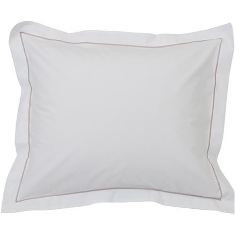 Lexington Hotel Percale Pillowcase 50x60 cm, White/Beige