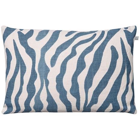 Chhatwal & Jonsson Zebra Cushion Cover 40x60 cm, Heaven Blue