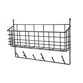Maze Mitten Shelf Kori/Ripustin, Musta