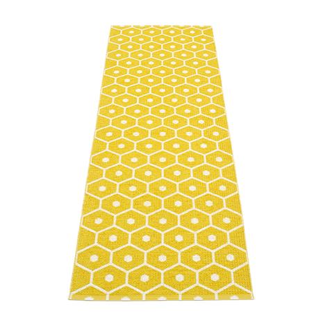 Pappelina Honey Matto 70x225 cm, Mustard/Vanilla