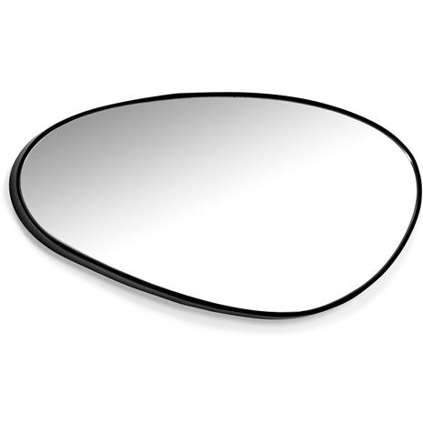 Serax D Mirror Black, 49x23 cm