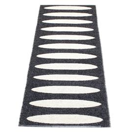 Pappelina Ella Matto 70x225 cm, Black/Vanilla