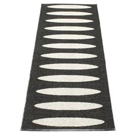 Pappelina Ella Matto 70x300 cm, Black/Vanilla