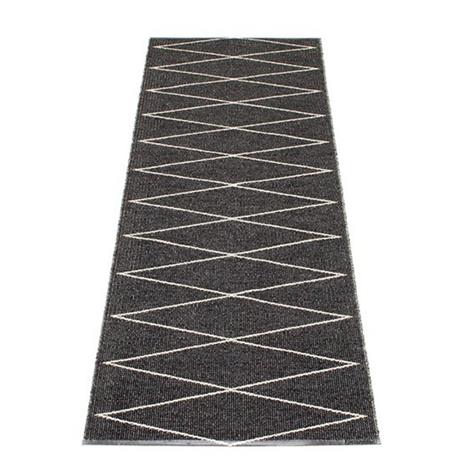 Pappelina Max Matto 70x320 cm, Black/Vanilla