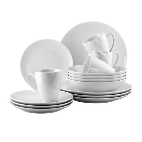 Rosenthal Mesh Relief Setti Muki 16-Pakkaus, Valkoinen