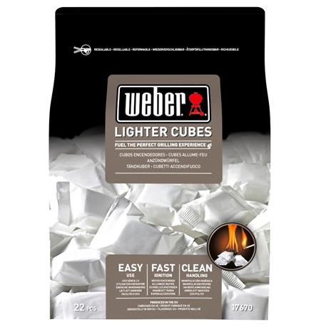 Weber 17670, hiiligrillin sytytyskuutiot