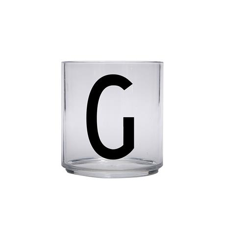 Design Letters Kids Personal Drinking Glass, G