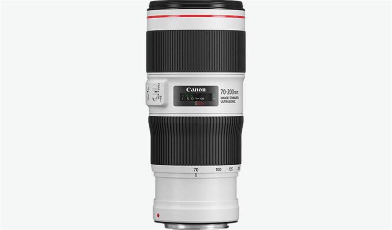 Canon EF 70-200mm f/4L IS II USM, objektiivi