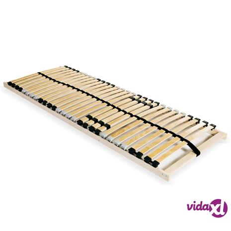vidaXL Sängyn sälepohja 28 säleellä 7 osaa 90x200 cm