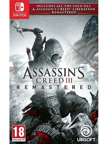 Assassin's Creed 3 (III) Remastered, Nintendo Switch -peli