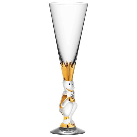 Orrefors Nobel The Sparkling Devil Glass 19 cl, Clear