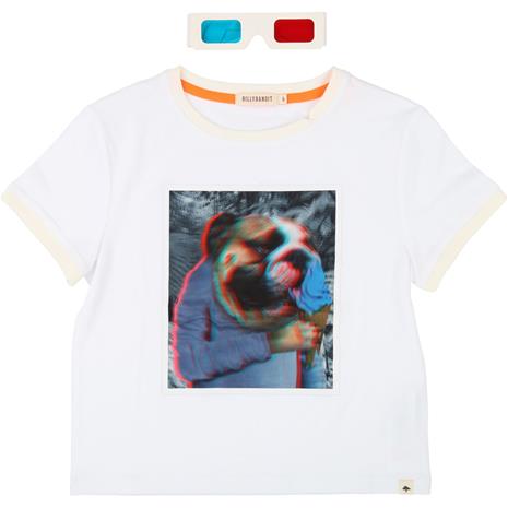 Billybandit T-Paita & 3D-lasit, White 5 vuotta