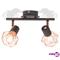 vidaXL Kattovalaisin 2 LED-lampulla 8 W – kuva 2