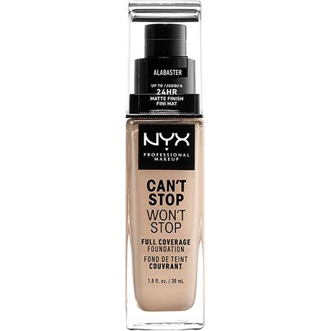 NYX Professional Makeup Cant Stop Wont Stop Foundation 02 Alabaster
