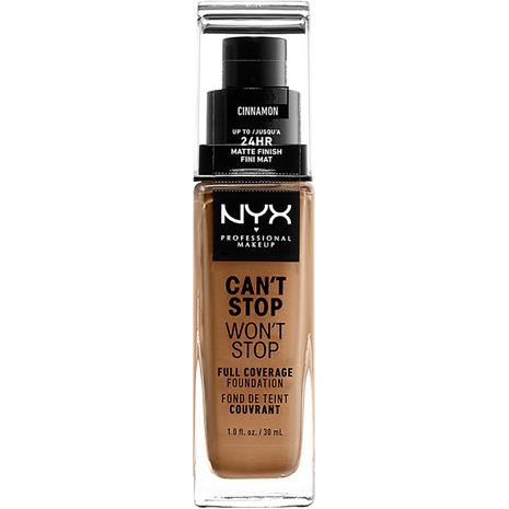NYX Professional Makeup Cant Stop Wont Stop Foundation 15.5 Cinnamon