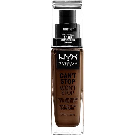 NYX Professional Makeup Cant Stop Wont Stop Foundation 23 Chestnut