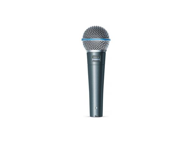 Shure BETA 58A Dynamic Instrument Microphone, instrumenttimikrofoni