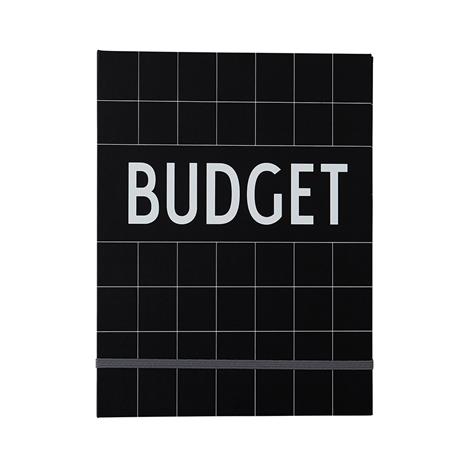 Design Letters Budget Book, tilikirja