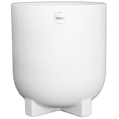 DBKD Plus Flowerpot Large, White