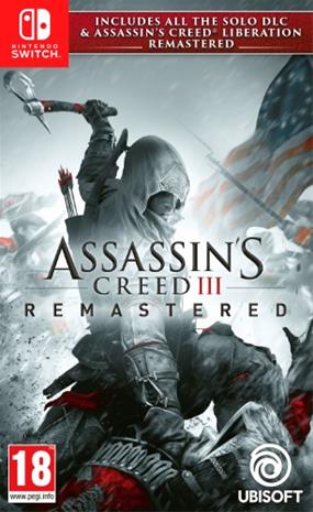 Assassin's Creed 3 (III) Remastered, Nintendo Switch -peli
