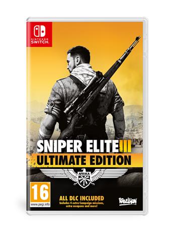Sniper Elite 3 (III), Nintendo Switch -peli