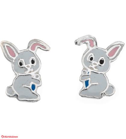 Silver Bar Luppakorva Bunny hopeakorvakorut