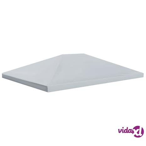 vidaXL Huvimajan katto 310 g/mÂ² 4x3 m harmaa