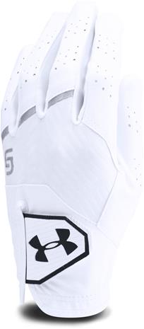 Under Armour Youth Coolswitch Golfhanska Oikea, White L