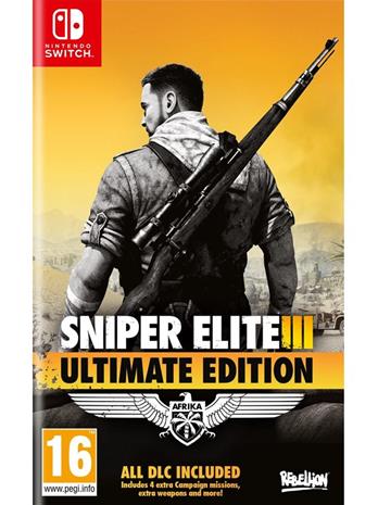 Sniper Elite 3 (III), Nintendo Switch -peli