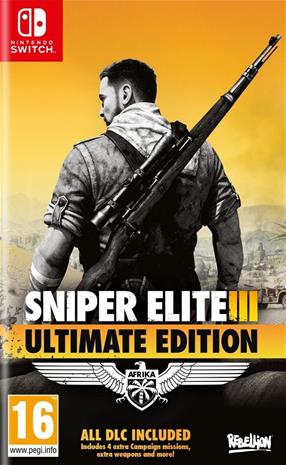 Sniper Elite 3 (III), Nintendo Switch -peli