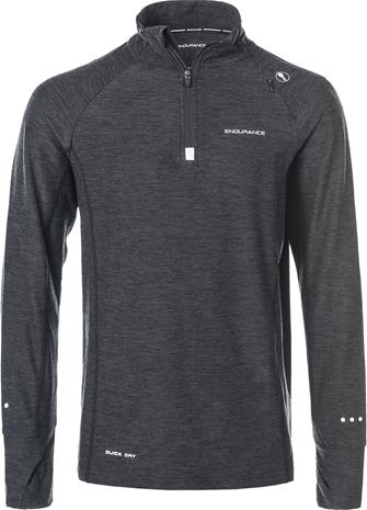 Endurance Lyle Melange Performance Paita, Black 8 Vuotta