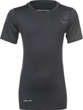 Endurance Leba T-Paita, Black 8 vuotta