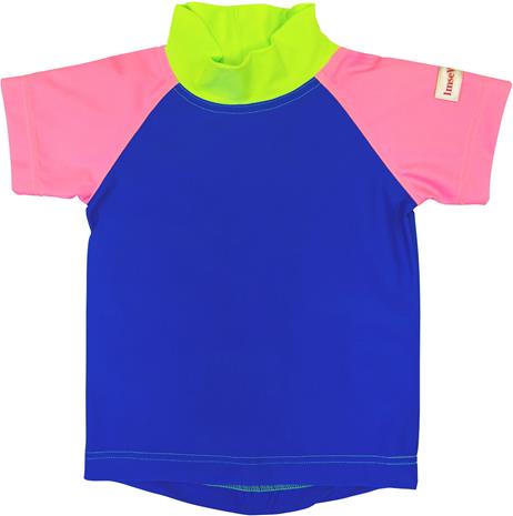 ImseVimse UV T-Paita, Pink/Blue/Green 74-80