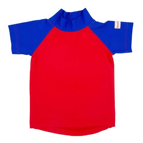 ImseVimse UV T-Paita, Red/Blue 62-68