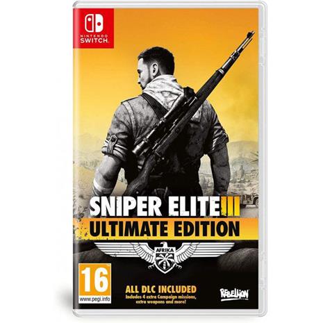 Sniper Elite 3 (III), Nintendo Switch -peli